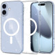 Skaidrus dėklas su blizgučiais Apple iPhone 17 telefonui "Tech-Protect Flexair Magsafe Glitter"