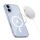 Skaidrus dėklas su blizgučiais Apple iPhone 17 telefonui "Tech-Protect Flexair Magsafe Glitter"