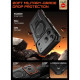 Juodas dėklas Apple iPhone 17 Pro Max telefonui "Supcase UB Grip Pro MAG Magsafe"