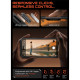 Juodas dėklas Apple iPhone 17 Pro Max telefonui "Supcase UB Grip Pro MAG Magsafe"