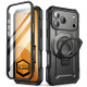 Juodas dėklas Apple iPhone 17 Pro Max telefonui "Supcase UB Grip Pro MAG Magsafe"