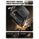 Juodas dėklas Apple iPhone 17 Pro Max telefonui "Supcase IBLSN Ares Flip MAG Magsafe"