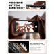 Juodas dėklas Apple iPhone 17 Pro Max telefonui "Supcase IBLSN Ares Flip MAG Magsafe"