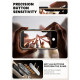 Juodas / auksinės spalvos dėklas Apple iPhone 17 Pro Max telefonui "Supcase IBLSN Ares Flip MAG Magsafe"