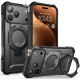 Juodas dėklas Apple iPhone 17 Pro Max telefonui "Supcase UB Grip MAG Magsafe"