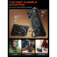 Juodas dėklas Apple iPhone 17 Pro Max telefonui "Supcase UB Grip MAG Magsafe"