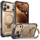 Auksinės spalvos dėklas Apple iPhone 17 Pro Max telefonui "Supcase UB Grip MAG Magsafe"