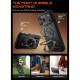 Juodas dėklas Apple iPhone 17 Pro telefonui "Supcase UB Grip Pro MAG Magsafe"