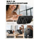 Juodas dėklas Apple iPhone 17 Pro telefonui "Supcase IBLSN Ares Flip MAG Magsafe"
