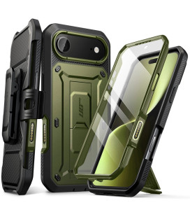 Žalias dėklas Apple iPhone Air telefonui "Supcase Unicorn Beetle Pro"