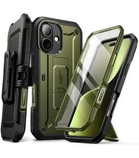 Žalias dėklas Apple iPhone 17 telefonui "Supcase Unicorn Beetle Pro"