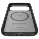 Juodas dėklas Apple iPhone 17 Pro Max / 18 Pro Max telefonui "Spigen Enzo Aramid T Mag Magsafe"