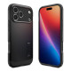 Juodas dėklas Apple iPhone 17 Pro Max telefonui "Spigen Tough Armor T MAG Magsafe"