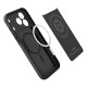 Juodas dėklas Apple iPhone 17 Pro Max telefonui "Spigen Thin Fit MAG Magsafe"