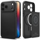 Juodas dėklas Apple iPhone 17 Pro Max telefonui "Spigen Thin Fit MAG Magsafe"