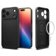 Juodas dėklas Apple iPhone 17 Pro Max telefonui "Spigen Thin Fit MAG Magsafe"