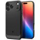 Matinis juodas dėklas Apple iPhone 17 Pro Max telefonui "Spigen Rugged Armor Mag Magsafe"
