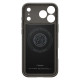 Pilkas (Gunmetal) dėklas Apple iPhone 17 Pro Max telefonui "Spigen Thin Fit MAG Magsafe"