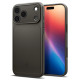 Pilkas (Gunmetal) dėklas Apple iPhone 17 Pro Max telefonui "Spigen Thin Fit MAG Magsafe"