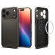 Pilkas (Gunmetal) dėklas Apple iPhone 17 Pro Max telefonui "Spigen Thin Fit MAG Magsafe"