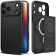 Juodas dėklas Apple iPhone 17 Pro telefonui "Spigen Thin Fit MAG Magsafe"