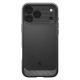Matinis juodas dėklas Apple iPhone 17 Pro telefonui "Spigen Rugged Armor Mag Magsafe"
