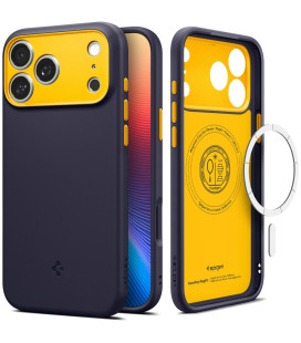Mėlynas dėklas Apple iPhone 17 Pro telefonui "Spigen Nano Pop MAG Magsafe"