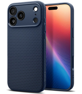 Mėlynas dėklas Apple iPhone 17 Pro telefonui "Spigen Liquid Air"