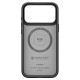 Juodas dėklas Apple iPhone 17 Pro telefonui "Spigen Enzo Aramid T Mag Magsafe"