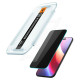 (Privacy) Apsauginis grūdintas stiklas Apple iPhone Air telefonui "Spigen Glas.TR EZ Fit 2-Pack"