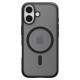 Matinis juodas dėklas Apple iPhone 17 telefonui "Spigen Ultra Hybrid MAG Magsafe"