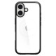 Matinis juodas / skaidrus dėklas Apple iPhone 17 telefonui "Spigen Ultra Hybrid"