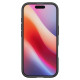 Matinis juodas / skaidrus dėklas Apple iPhone 17 telefonui "Spigen Ultra Hybrid"