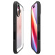 Matinis juodas / skaidrus dėklas Apple iPhone 17 telefonui "Spigen Ultra Hybrid"