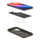 Pilkas (Gunmetal) dėklas Apple iPhone 17 telefonui "Spigen Thin Fit MAG Magsafe"