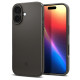 Pilkas (Gunmetal) dėklas Apple iPhone 17 telefonui "Spigen Thin Fit MAG Magsafe"