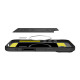 Matinis juodas dėklas Apple iPhone 17 telefonui "Spigen Rugged Armor Mag Magsafe"
