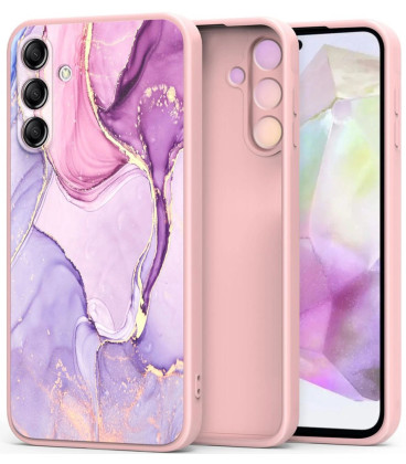 Dėklas Samsung Galaxy S25 FE telefonui "Tech-Protect Icon Marble"