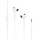 Baltos 3.5mm ausinės "Tech-Protect Ultraboost Mini Jack Earphone Core G2"