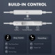 Juodos Type-C ausinės "Tech-Protect Ultraboost Earphone Core G2"
