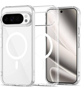 Skaidrus dėklas Google Pixel 10 / 10 Pro telefonui "Tech-Protect Flexair Hybrid Magsafe"