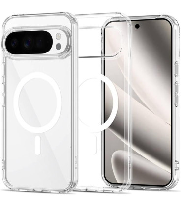 Skaidrus dėklas Google Pixel 10 Pro XL telefonui "Tech-Protect Flexair Hybrid Magsafe"