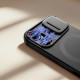 Juodas dėklas Apple iPhone 17 telefonui "Tech-Protect Kevlar Aura Magsafe"