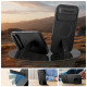 Juodas dėklas Apple iPhone Air telefonui "Tech-Protect Kevlar Aura Magsafe"