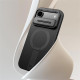 Juodas dėklas Apple iPhone Air telefonui "Tech-Protect Kevlar Aura Magsafe"