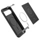 Matinis juodas dėklas Google Pixel 10 / 10 Pro telefonui "Spigen Core Armor MAG Magsafe"