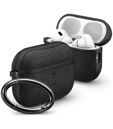 Juodas dėklas Apple Airpods Pro 3 ausinėms "Spigen Urban Fit"