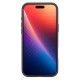 Juodas silikoninis dėklas Apple iPhone 17 Pro Max telefonui "Spigen Silicone Fit MAG Magsafe"