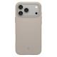 Pilkas (Stone) silikoninis dėklas Apple iPhone 17 Pro Max telefonui "Spigen Silicone Fit MAG Magsafe"