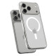 Skaidrus (Baltas) dėklas Apple iPhone 17 Pro Max telefonui "Spigen Ultra Hybrid MAG Magsafe"
